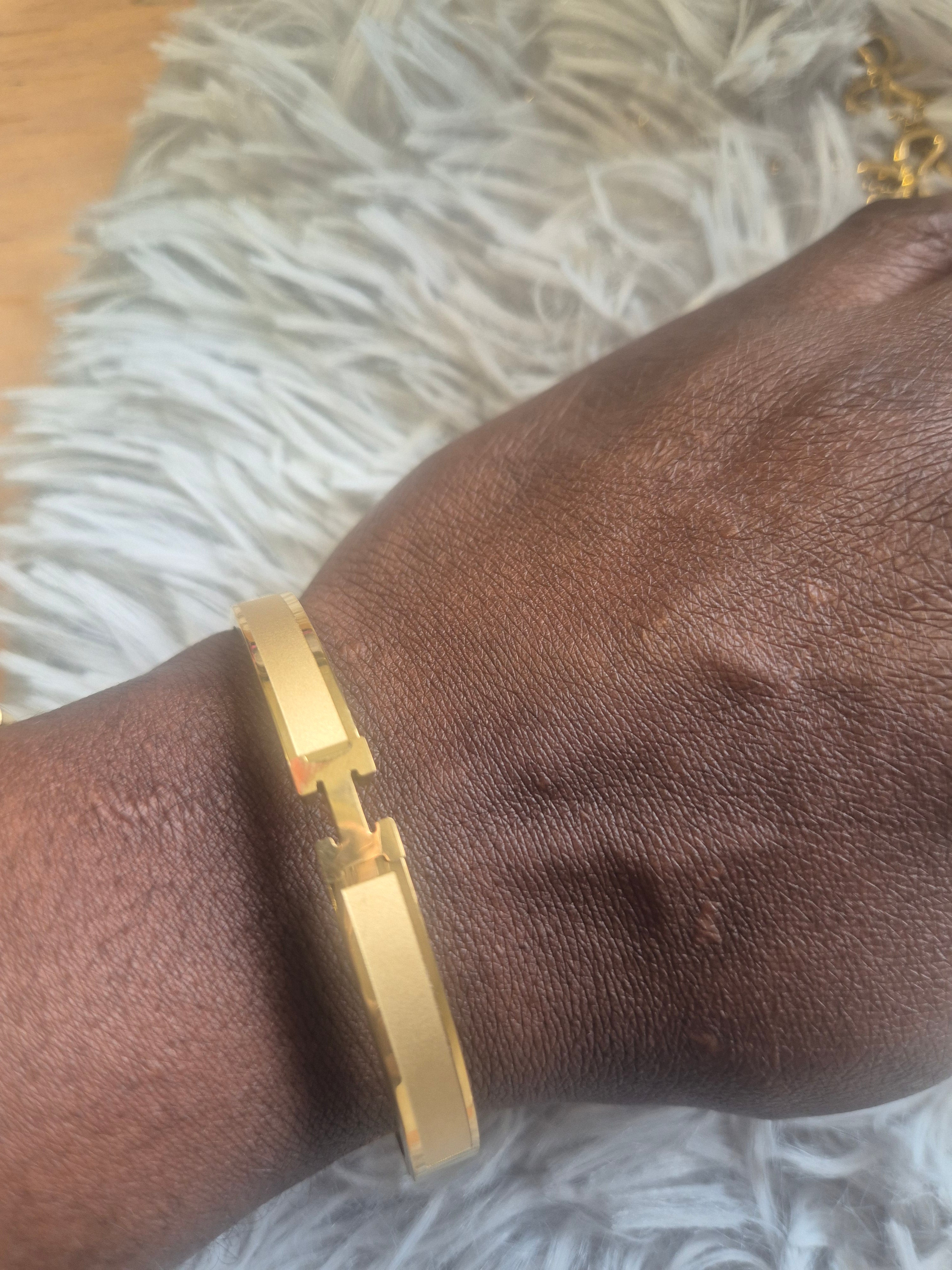 Hermes style bracelet